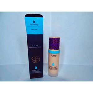 Tarte shape tape hydrating foundation:  light sand